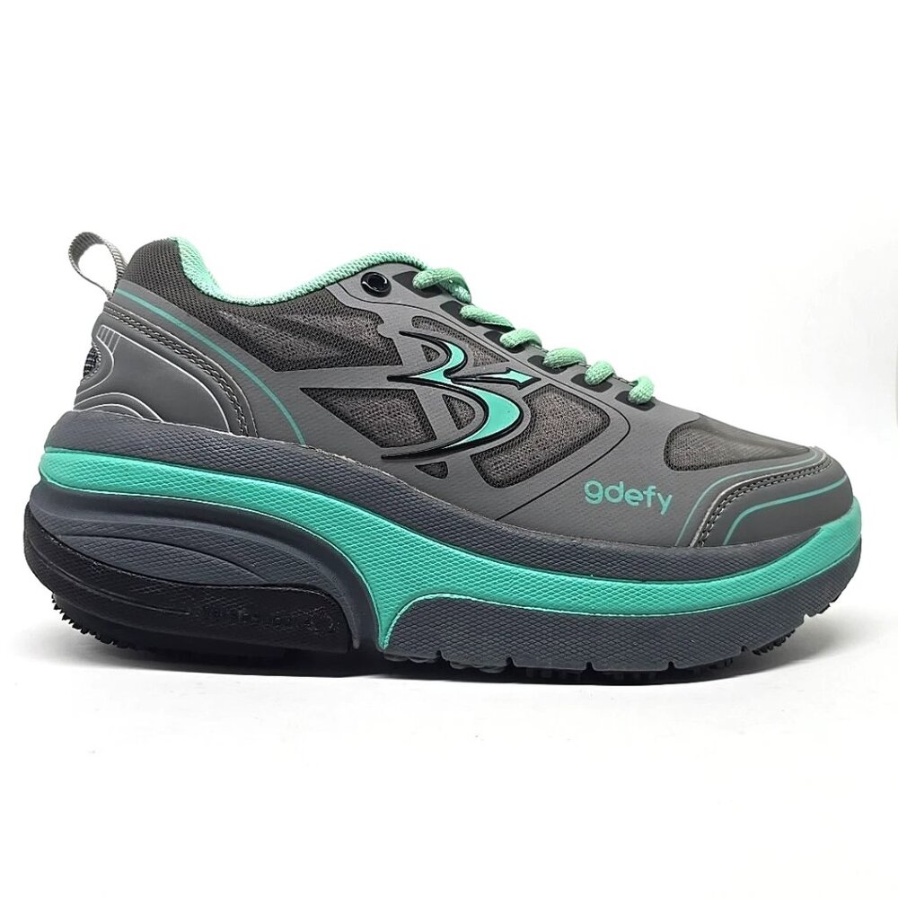 GDefy Gravity Defyer Ion Gray Athletic Sneakers Shoes Women's Size 7.5 - Picture 7 of 12